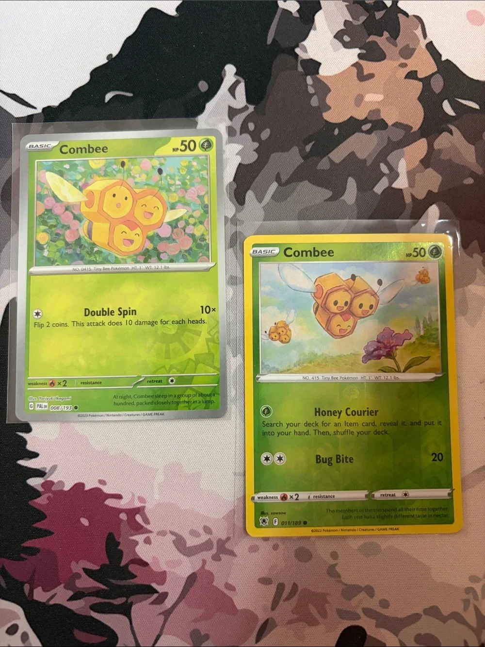 Combee Character Reverse Holo Pokémon Card Mini Lot 🍯 | 2 Cards ✨5/$25✨
